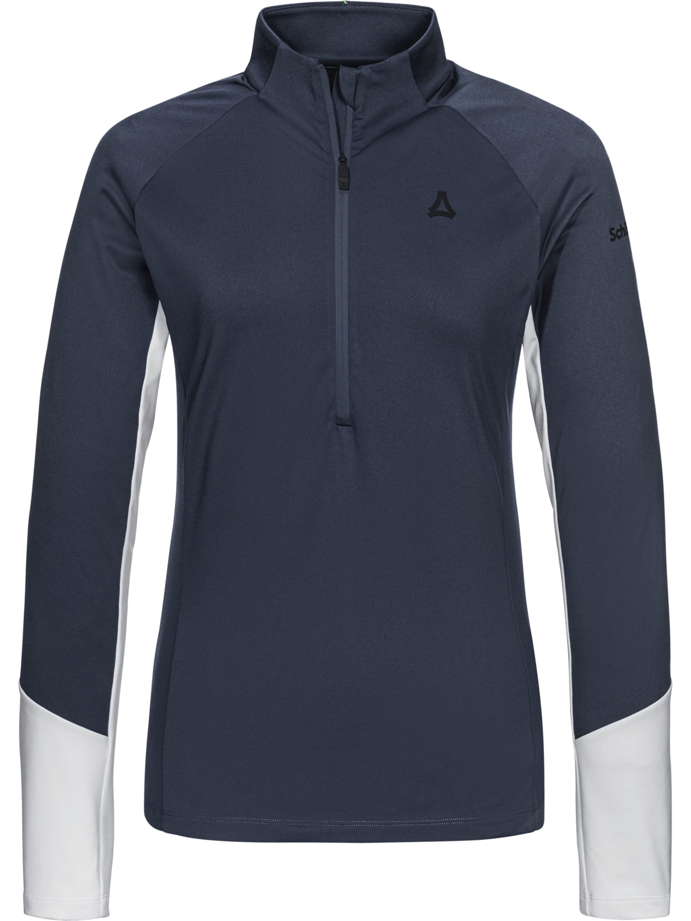 Schöffel Functioneel shirt in Blauw: voorkant