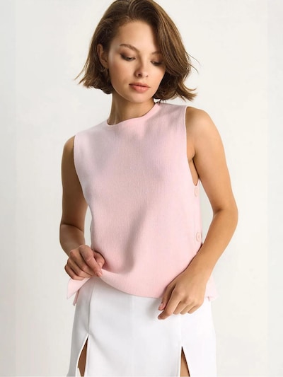 Bianco Lucci Stricktop in rosa, Produktansicht