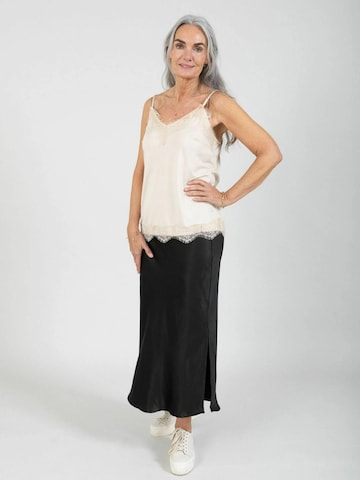 Coster Copenhagen - Top ' ROSIE ' en blanco