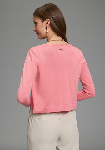 LAURA SCOTT Knit Cardigan in Pink