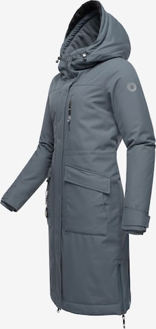 Manteau fonctionnel 'Refutura Remake' Ragwear en gris