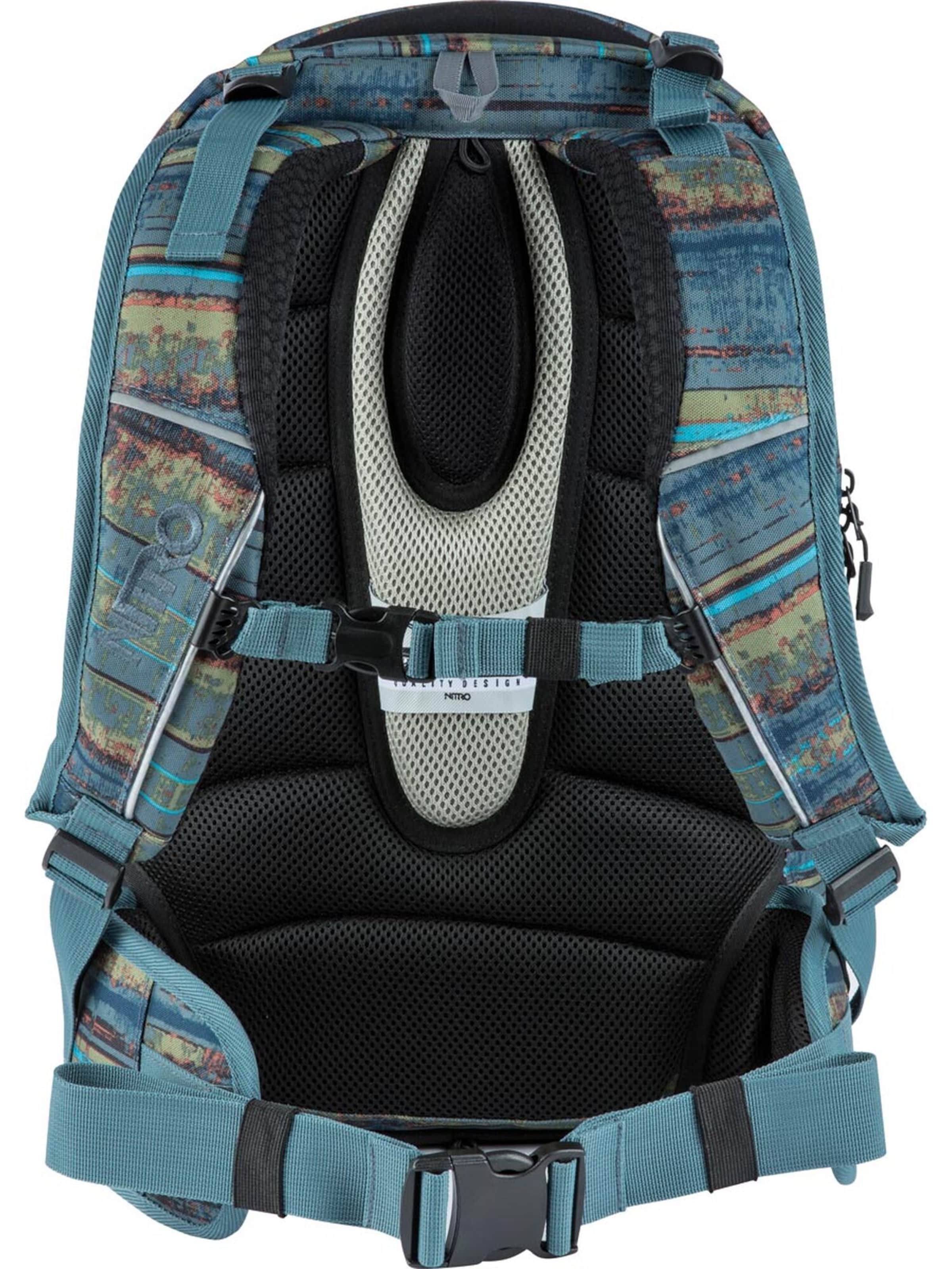 NitroBags Rucksack 'SUPERHERO' in Blau
