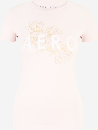 AÉROPOSTALE Тениска 'MAY' в жълто / пастелно розово / бяло, Преглед на продукта