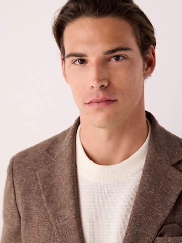 Next Slim fit Suit Jacket in Brown