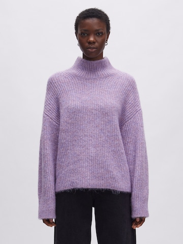 EDITED Sweater 'Beth' in Purple