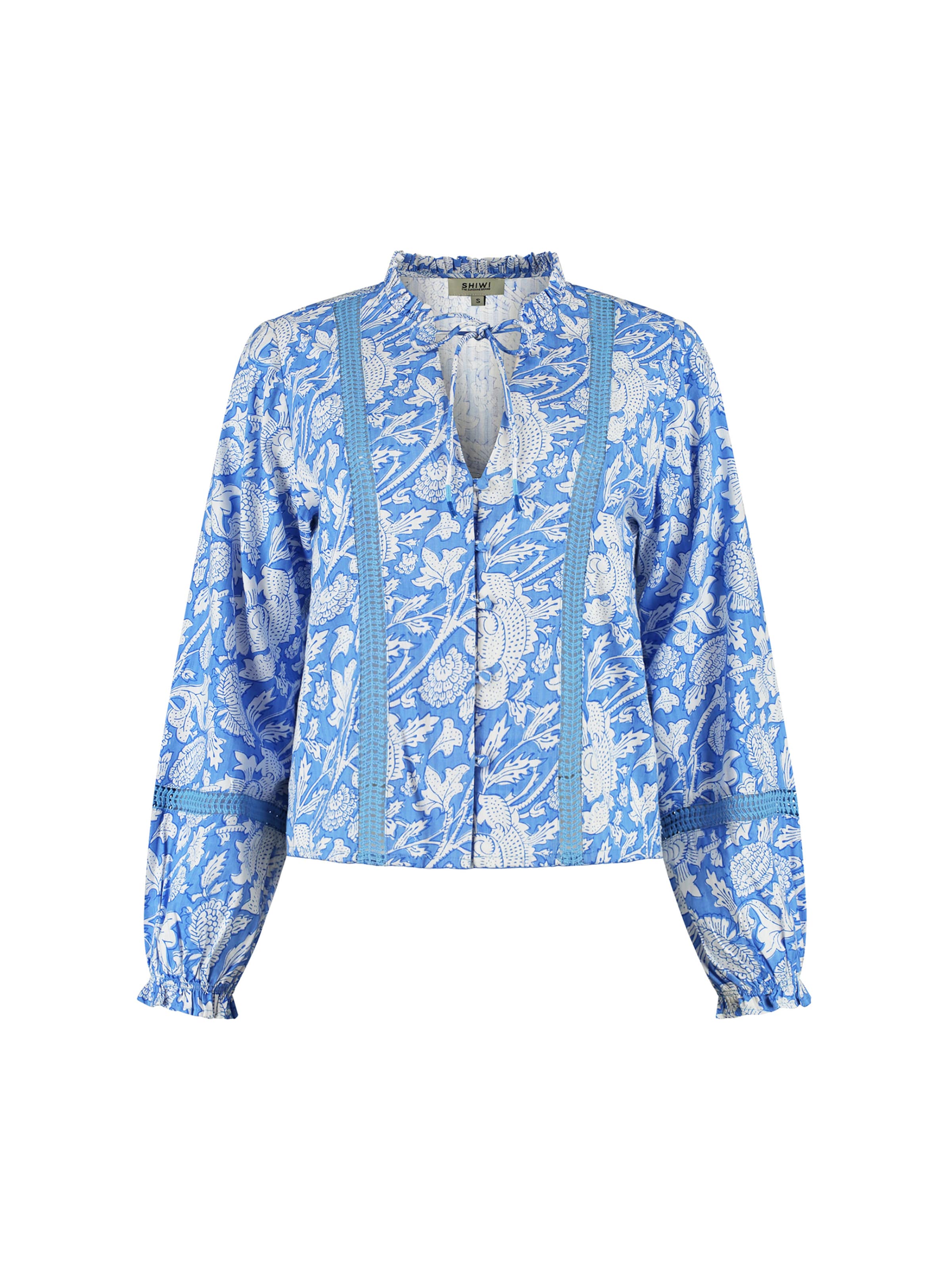 Shiwi Μπλούζα 'Elsie' σε μπλε: μπροστά