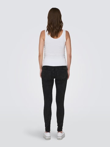 Only Maternity Skinny Jeans 'Rose' in Zwart