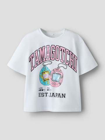 NAME IT - Camiseta 'Tamagotchi' en blanco