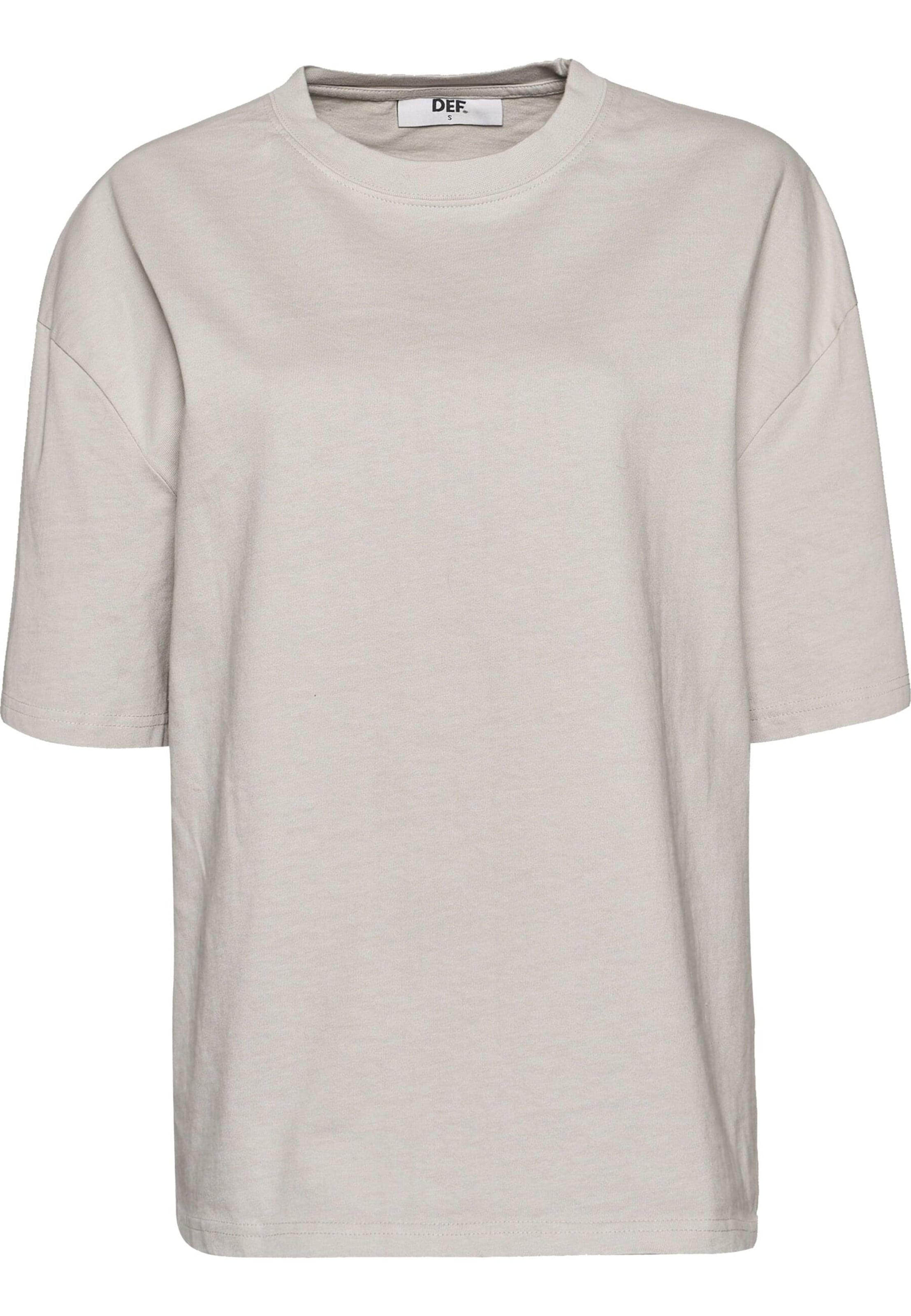 DEF Shirt 'Essential' in Grey: front