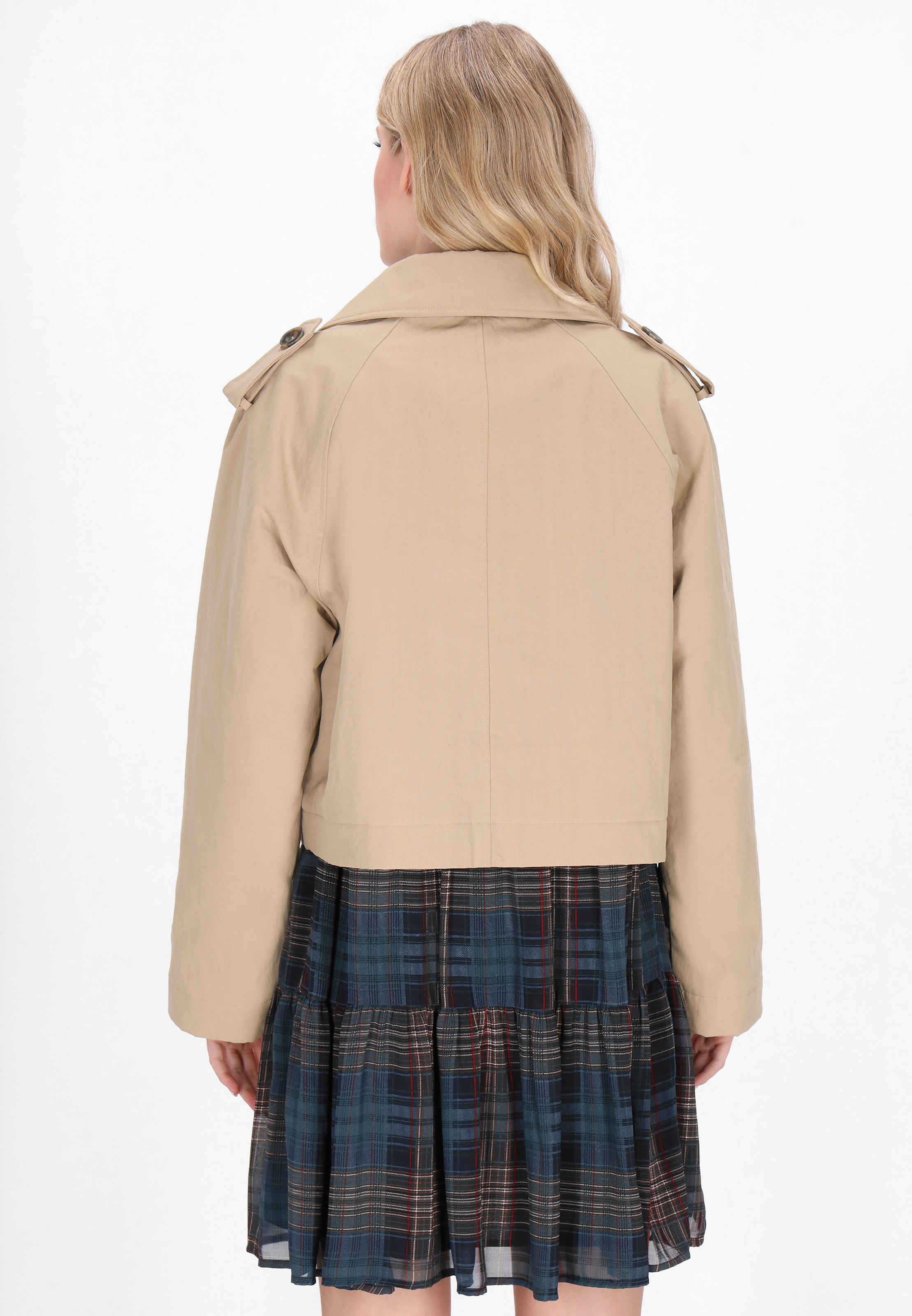 DreiMaster Vintage Демисезонная куртка в Бежевый