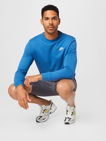 Nike Sportswear Klasický střih Mikina – modrá
