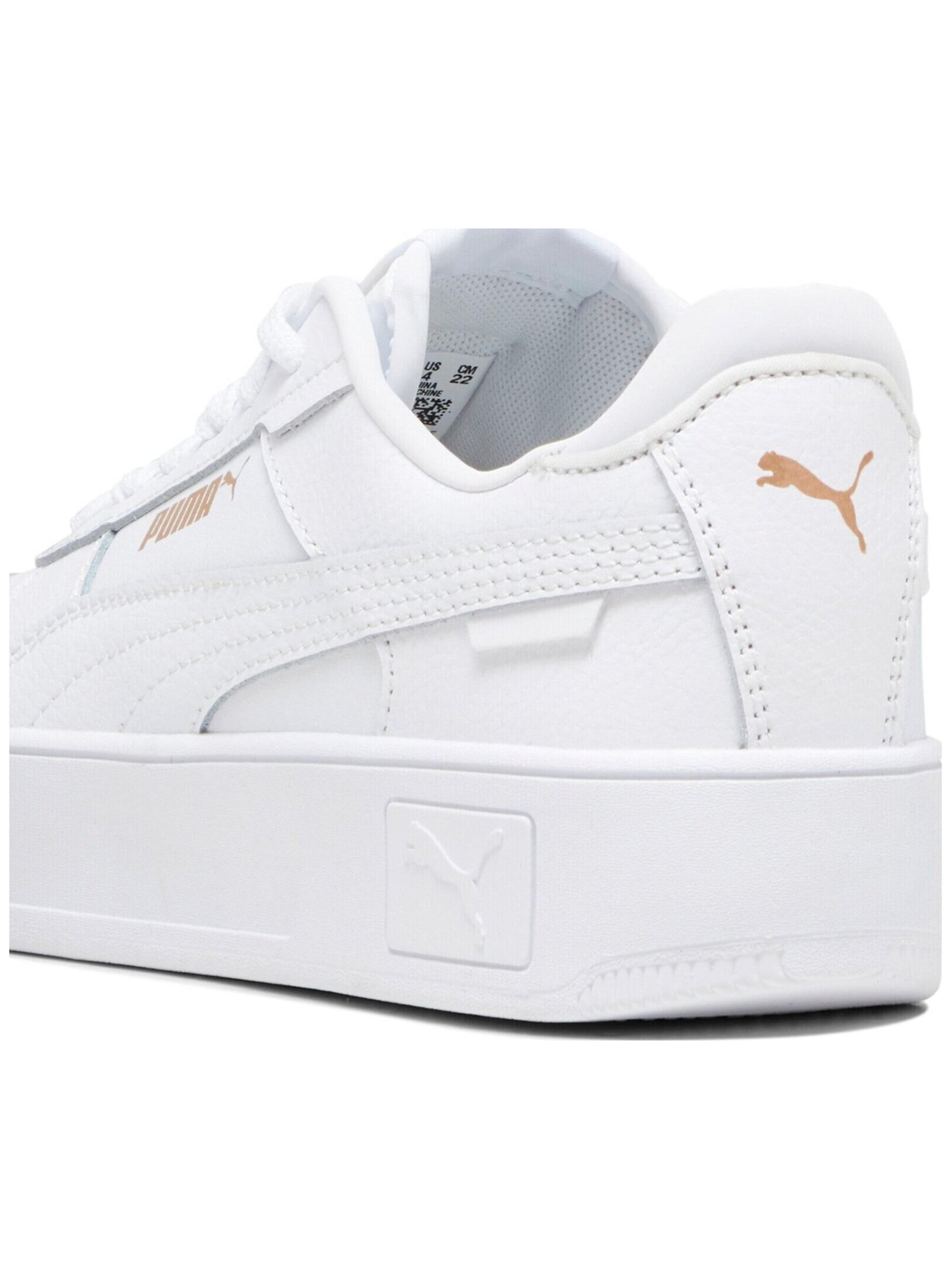 PUMA - Sapatilhas baixas 'Carina' em branco