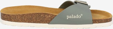 Palado Pantolette 'Malta Matt' in Grün