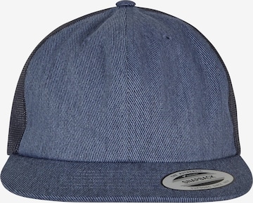 Cappello da baseball 'Denim Trucker' di Flexfit in blu