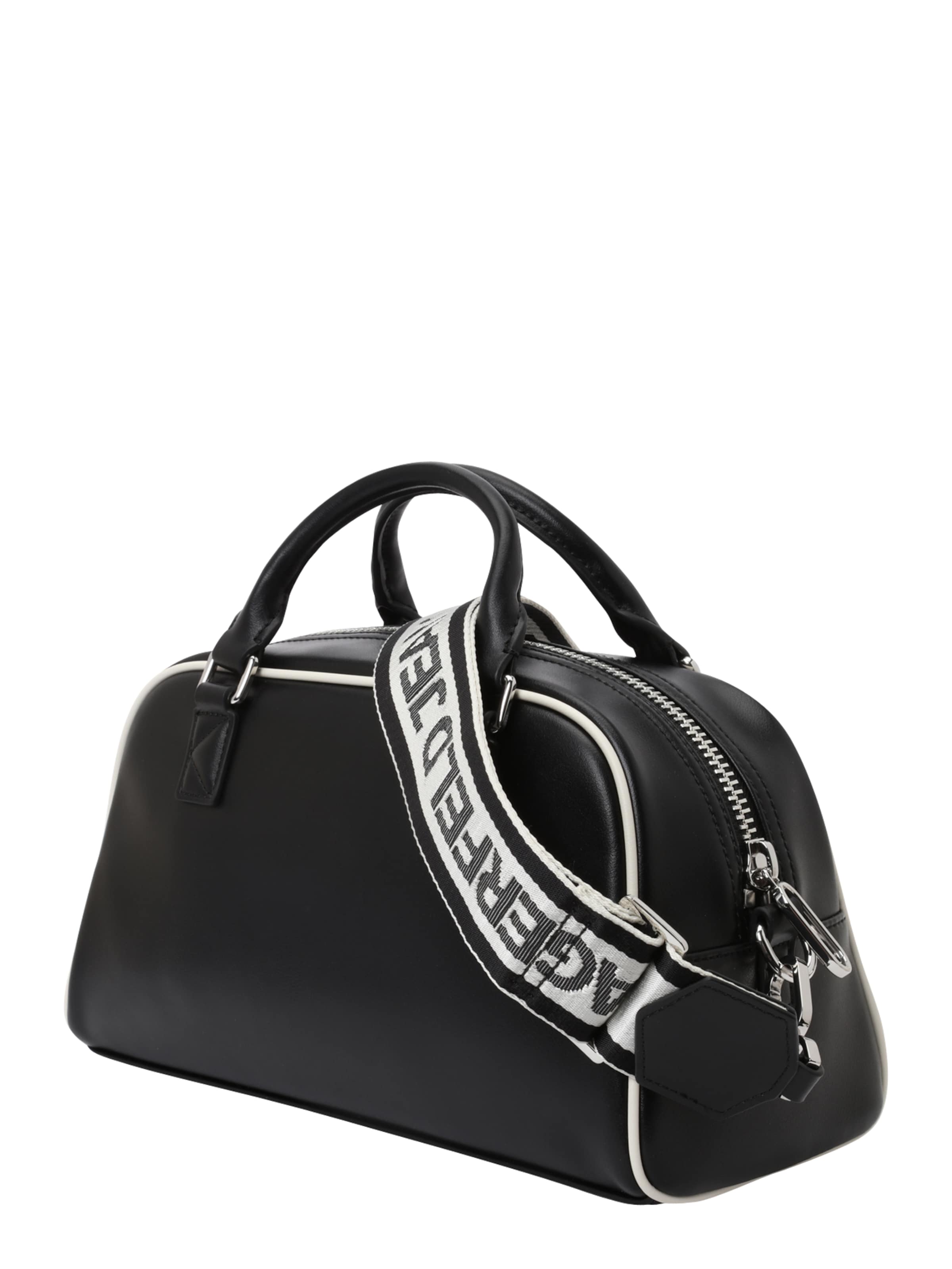 KARL LAGERFELD JEANS Чанта с презрамки в черно: отпред