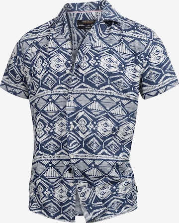 INDICODE JEANS Regular Fit Hemd 'Frey' in Blau: Vorderseite