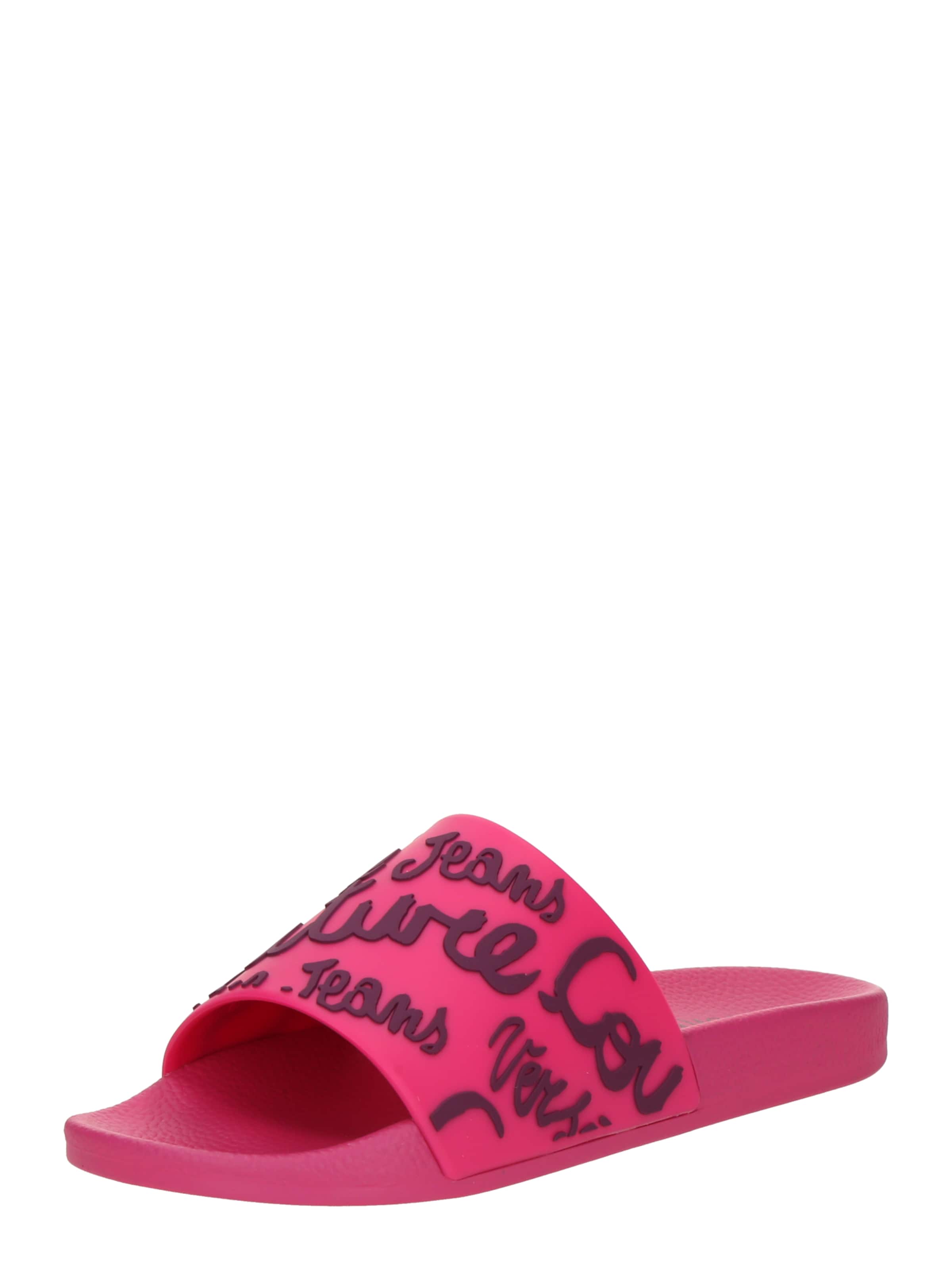 Versace Jeans Couture Šľapky - Ružová: predná strana