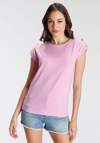 MELROSE Shirt in Pink: front