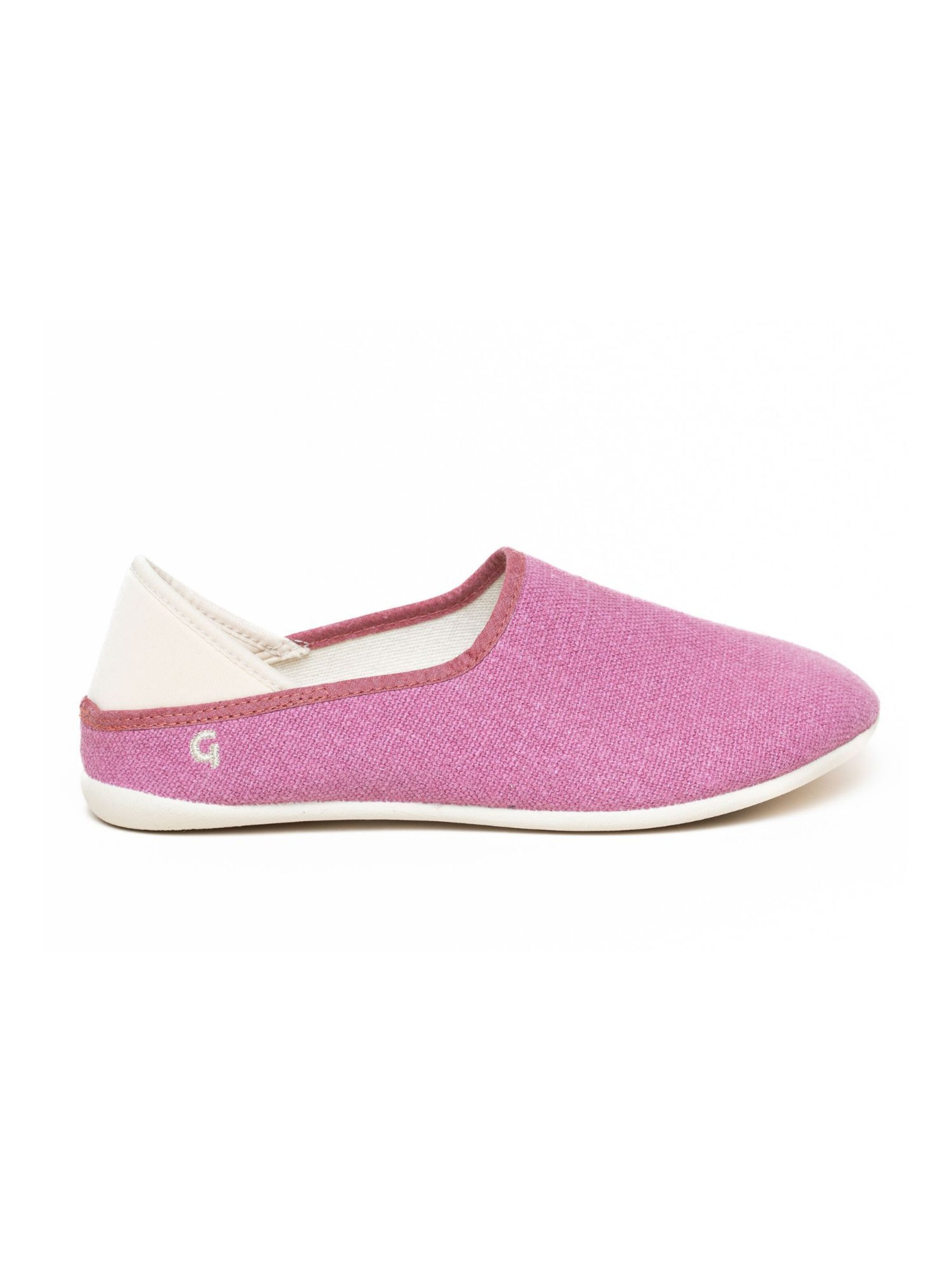 Gottstein Espadrilles 'Espadrille Linen Slip-On' in Pink