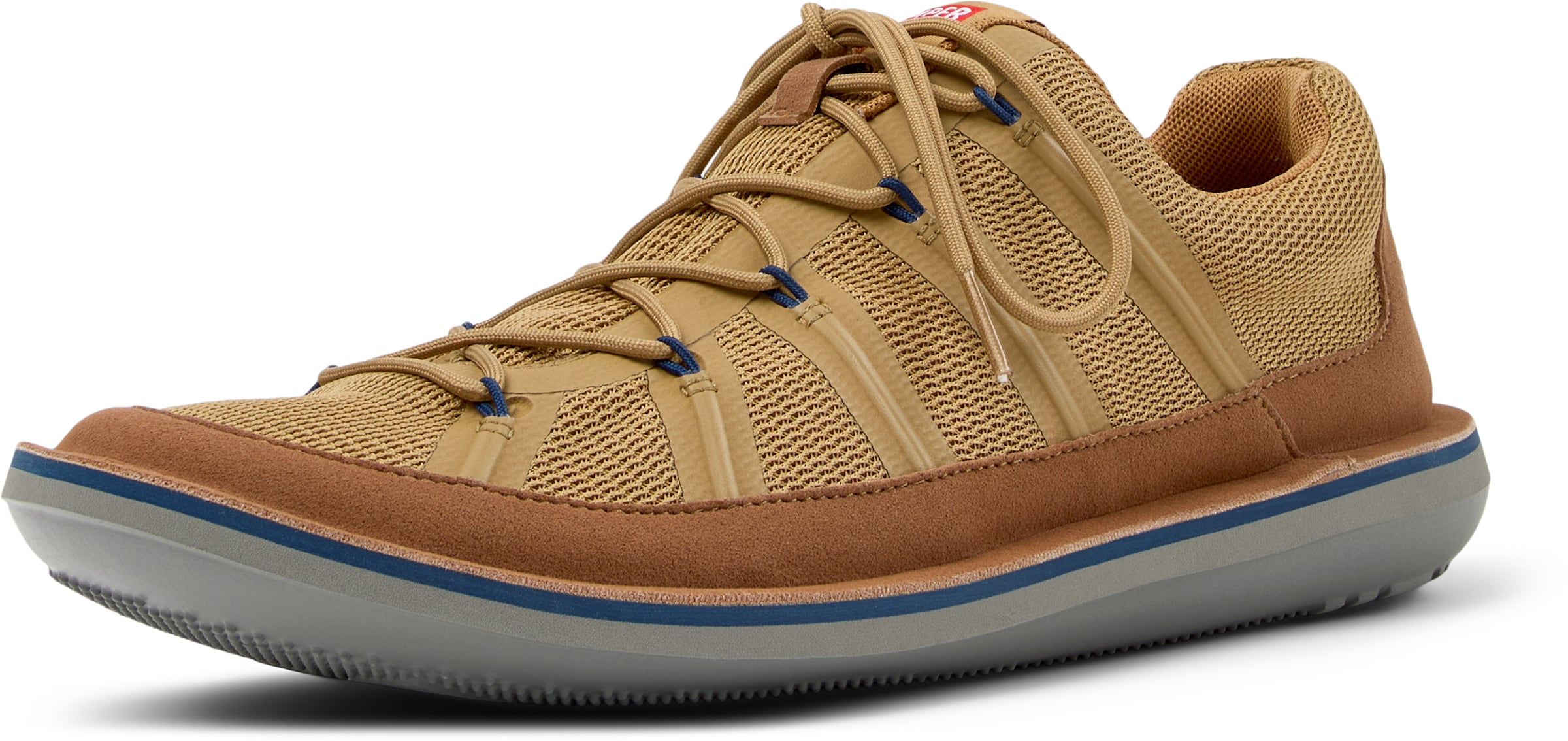 Sneaker bassa 'Beetle' di CAMPER in marrone: frontale