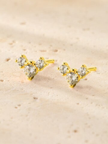 Hey Happiness Oorbellen 'Petite Trio' in Goud