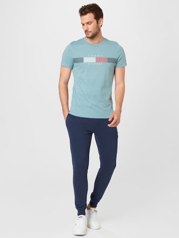 Tommy Jeans Tapered Broek in Blauw