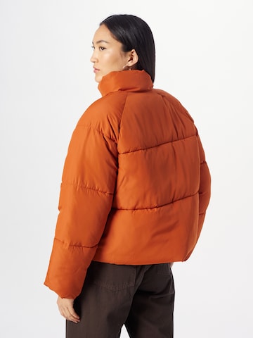 Monki Winter jacket in Orange