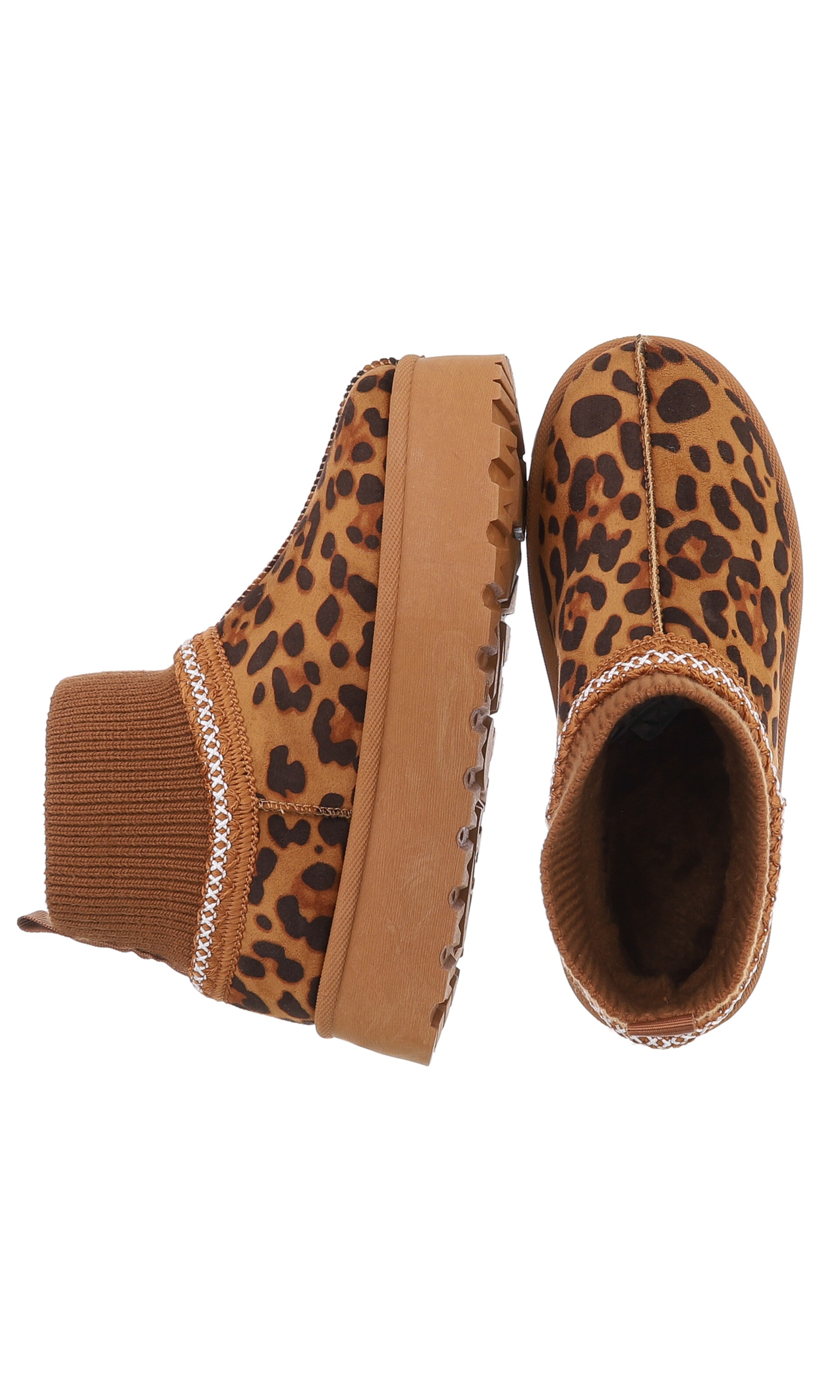 Ital-Design Snowboots in Braun