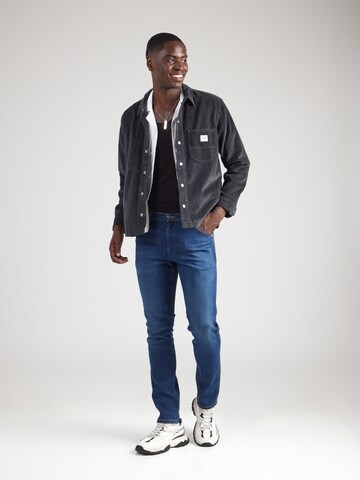 WRANGLER Slimfit Jeans in Blau