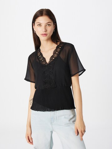 ABOUT YOU - Camiseta 'Ester' en negro: frente