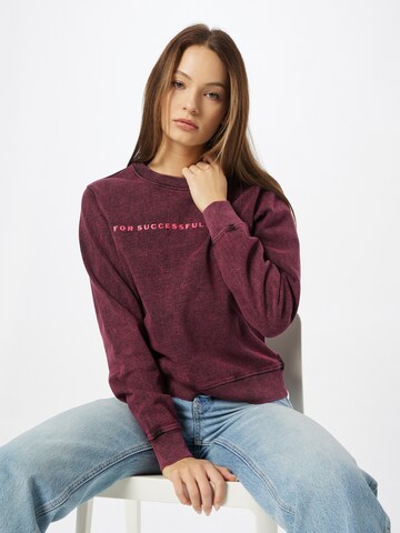 Sweat-shirt 'REGGY' DIESEL en rouge : devant