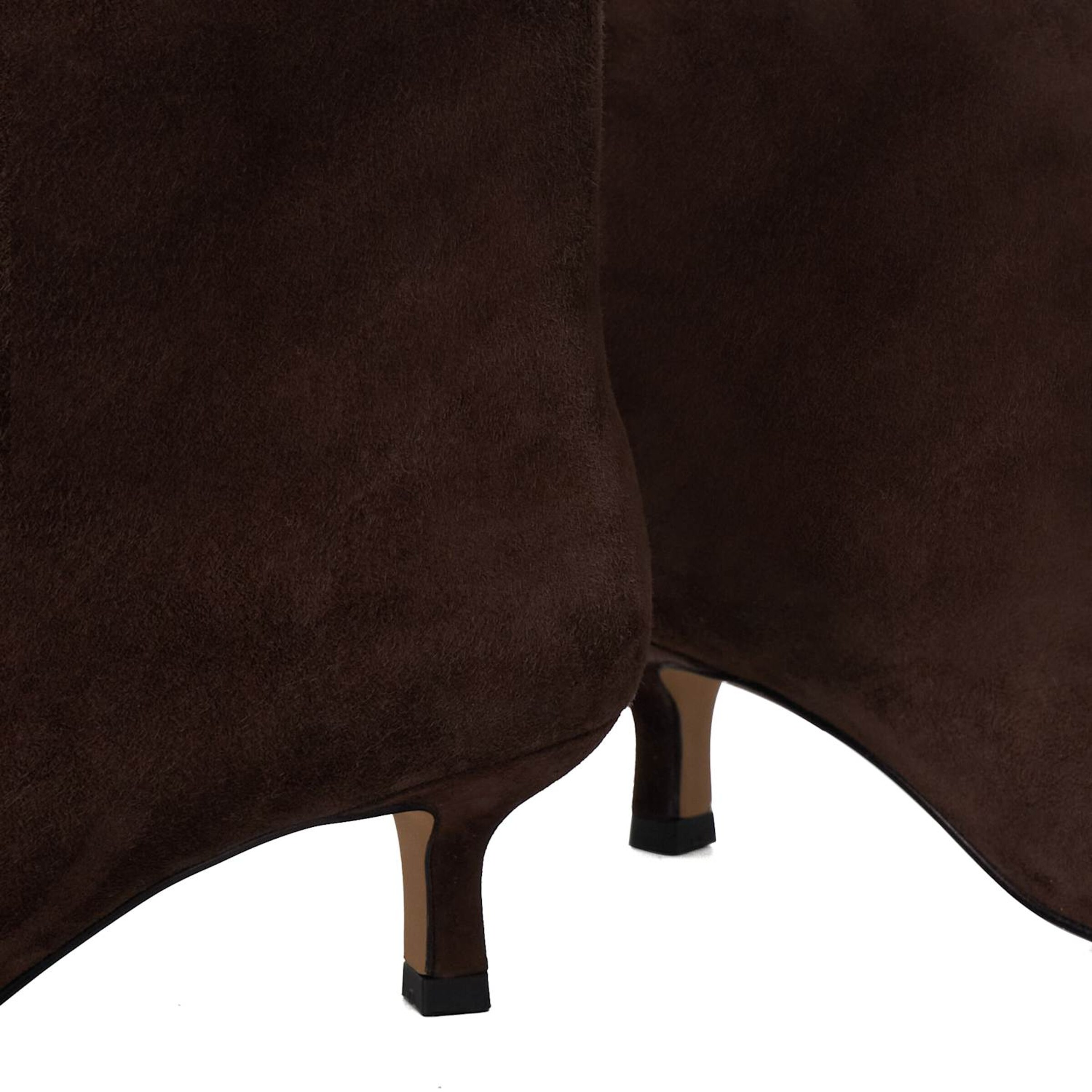 Dune LONDON Enkellaarsje 'Orina' in Bruin