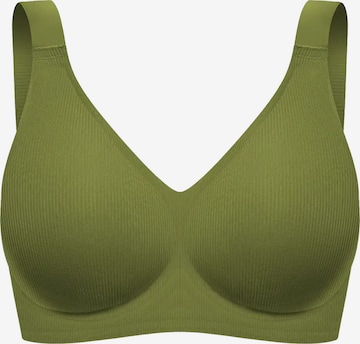 cfab Minimizer Minimizer 'Rib Comfort Minimizer BH' in Grün: Vorderseite
