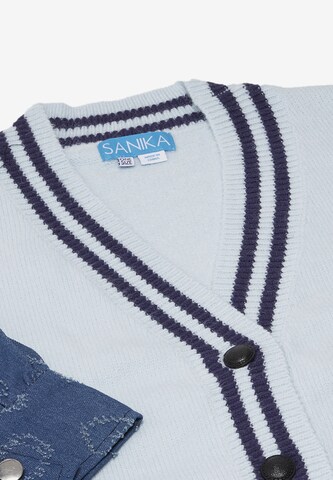 SANIKA Knit Cardigan in Blue