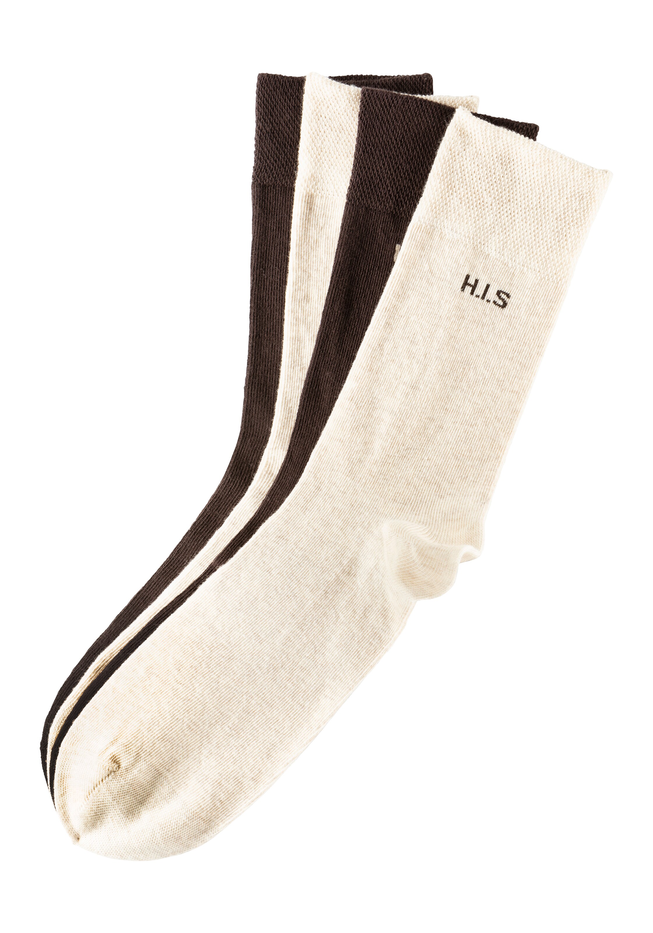 H.I.S Socks in Beige