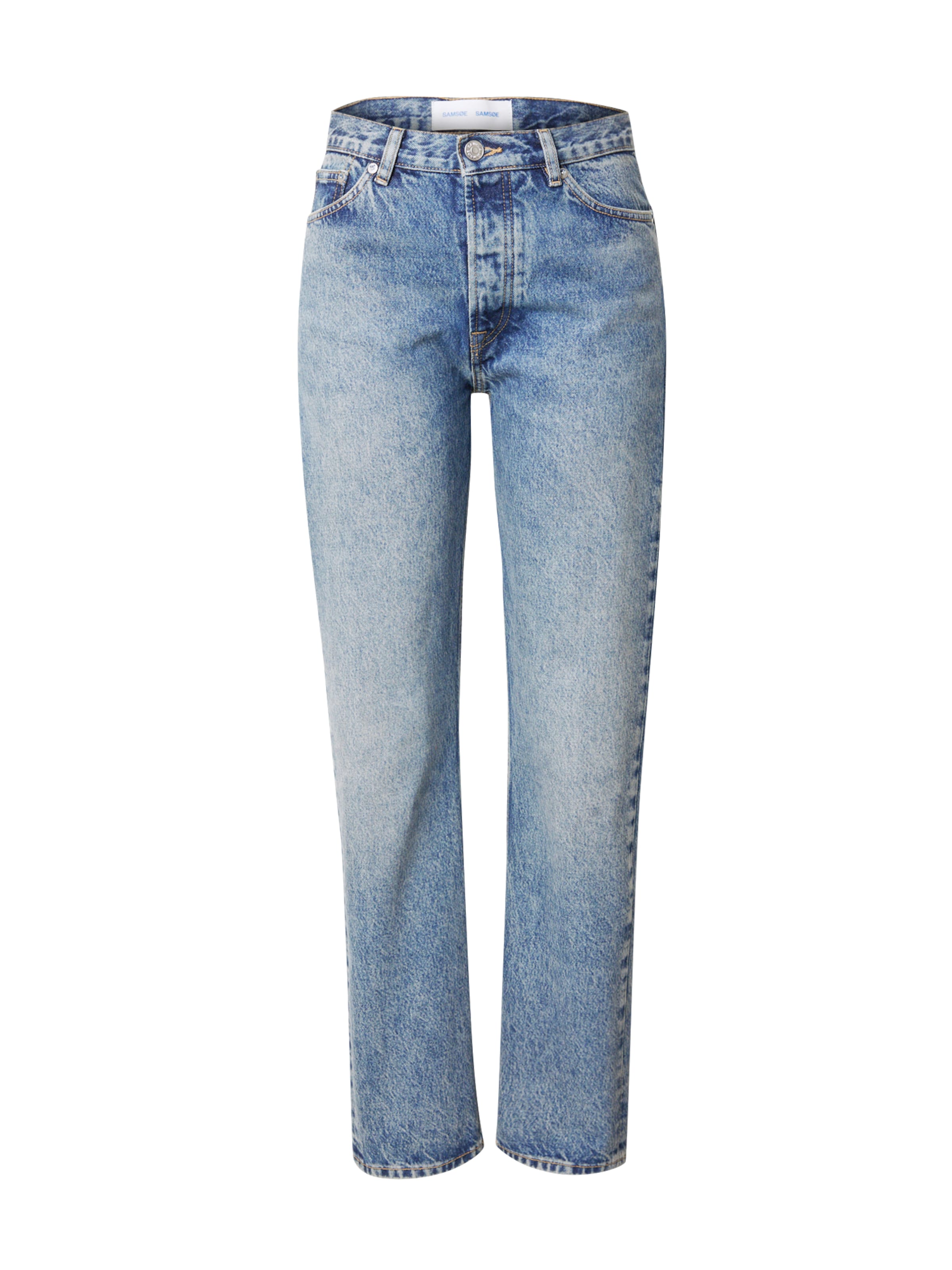 Samsøe Samsøe Štandardný strih Džínsy 'Sasusan' - Modrá: predná strana