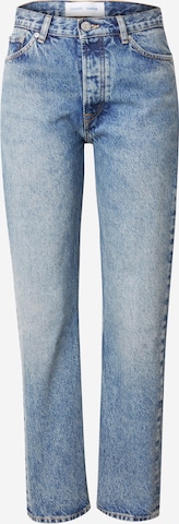 Regular Jeans 'Sasusan' de la Samsøe Samsøe pe albastru: față