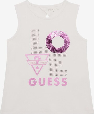 GUESS Shirt in White: front