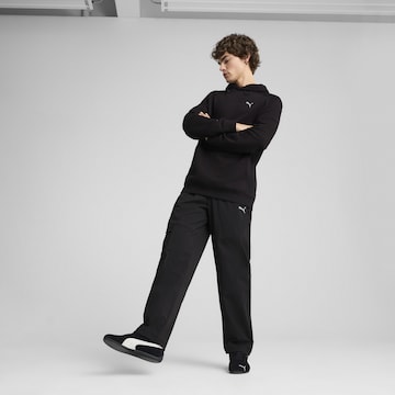 PUMA Loosefit Sporthose in Schwarz