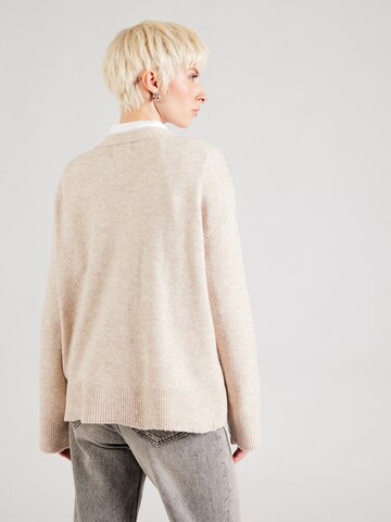 Cardigan 'PCNuna' PIECES en gris