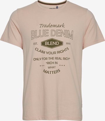 BLEND - Camisa 'Adam' em rosa: frente