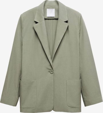 MANGO Blazers 'ALICANTE' in Groen: voorkant