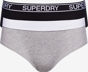 Sous-vêtements longs Superdry en gris : devant