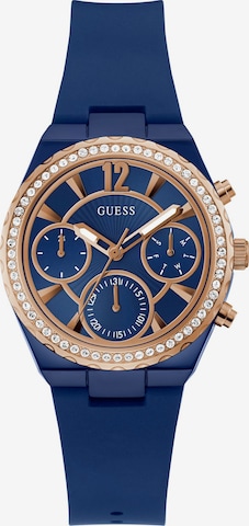 Orologio analogico ' DIANA ' di GUESS in blu: frontale