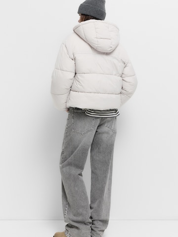 Giacca invernale 'PACIFIC' di Pull&Bear in bianco