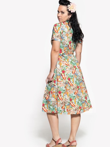 Queen Kerosin Kleid‌‌‌‌‌‌‌‌ in Mischfarben