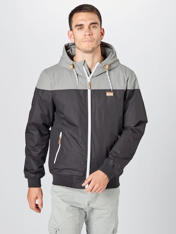 Iriedaily Between-Season Jacket in Grey: front