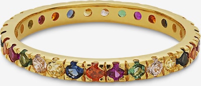 Maanesten Sormus 'PARI' värissä sininen / keltainen / kulta / vihreä / lila, Tuotenäkymä