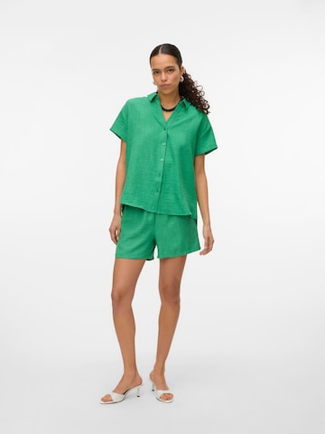 VERO MODA Loosefit Broek 'VMMelaney' in Groen