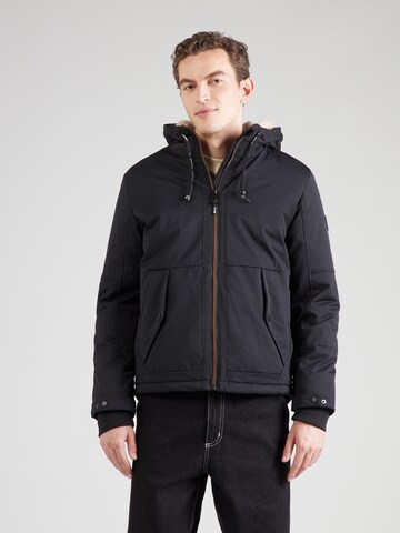 INDICODE JEANS Jacke 'Huxley' in Schwarz: Vorderseite